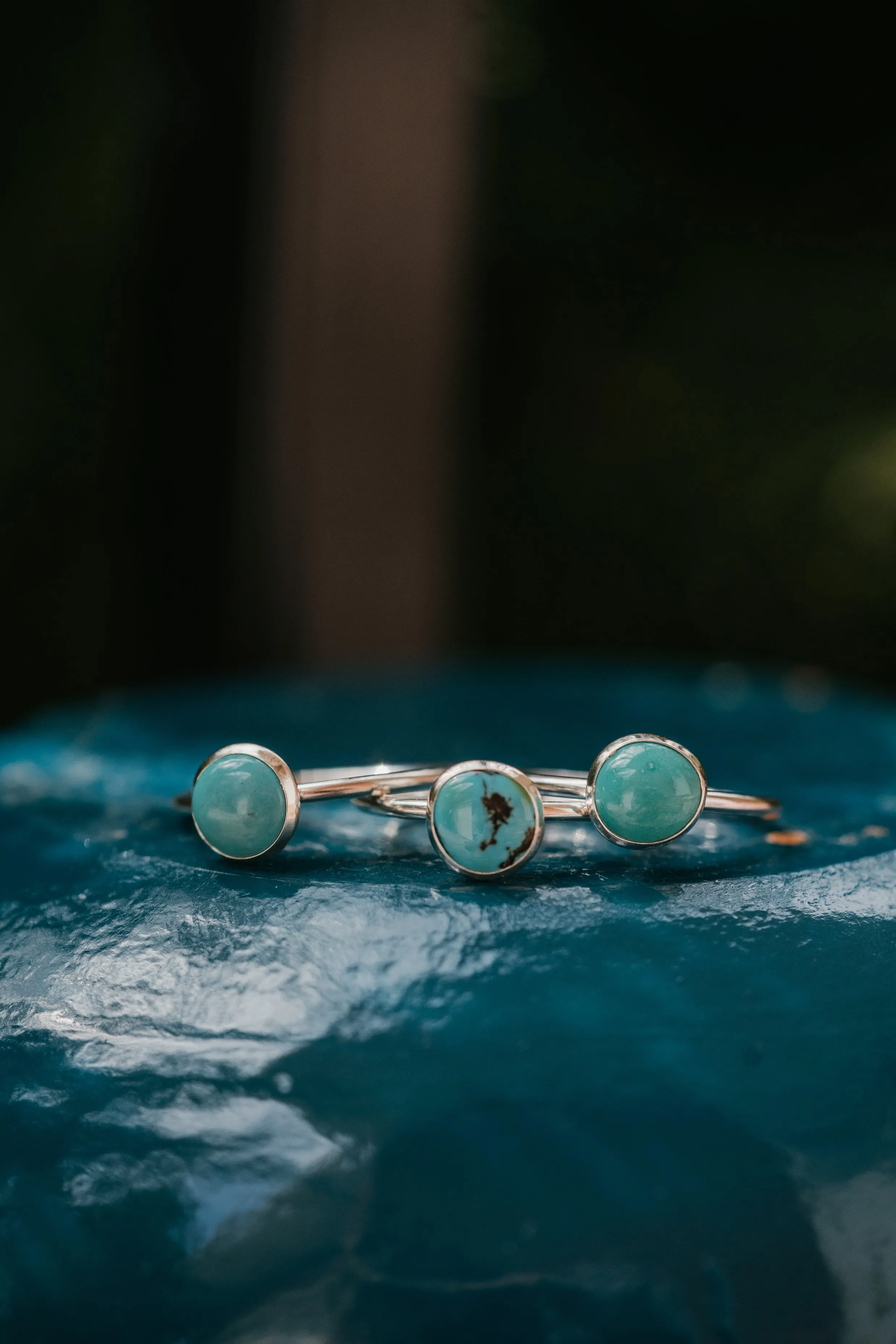 Collins Ring | 8 mm | Turquoise
