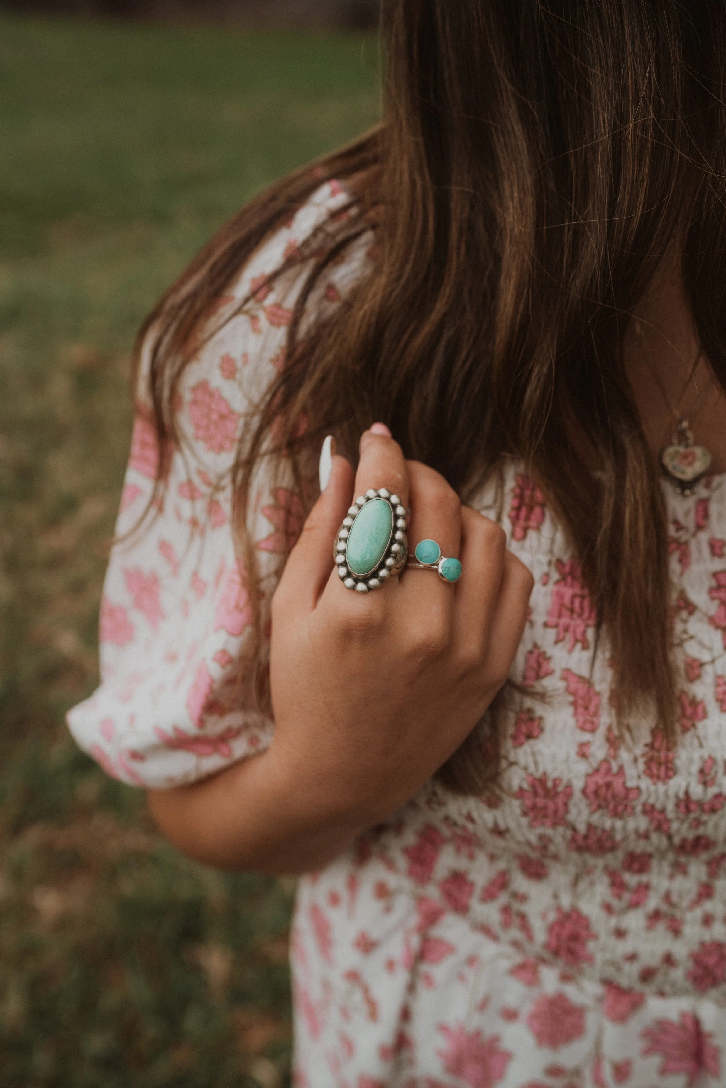Collins Ring | 8 mm | Turquoise
