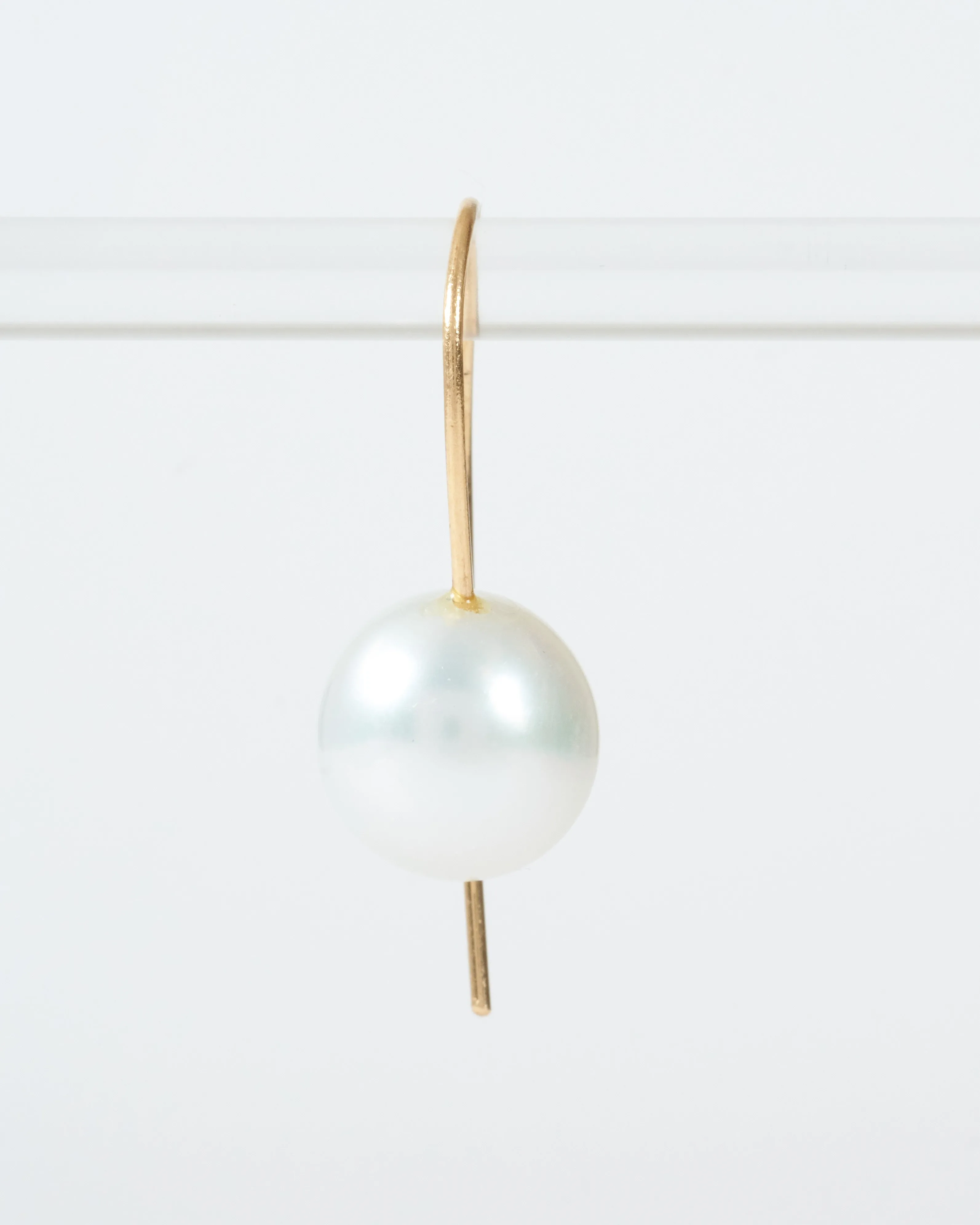 cream south sea pearl earrings