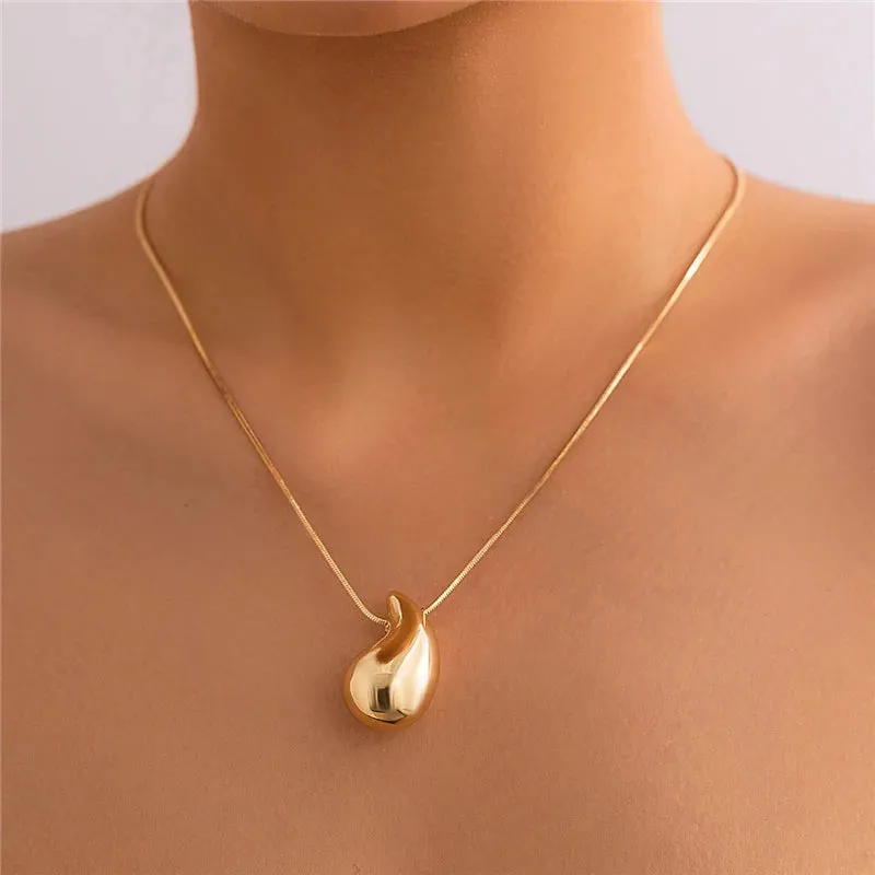 Creative V-shaped Necklace For Women Flat Snake Chain Choker Fashion Blade Chains Neck Accessories Jewelry Gift