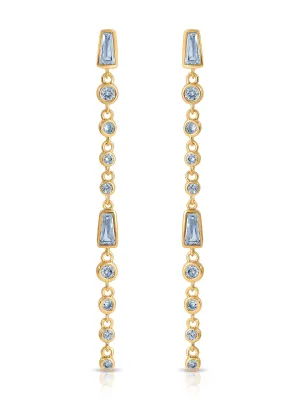 Crystal Linear Earrings