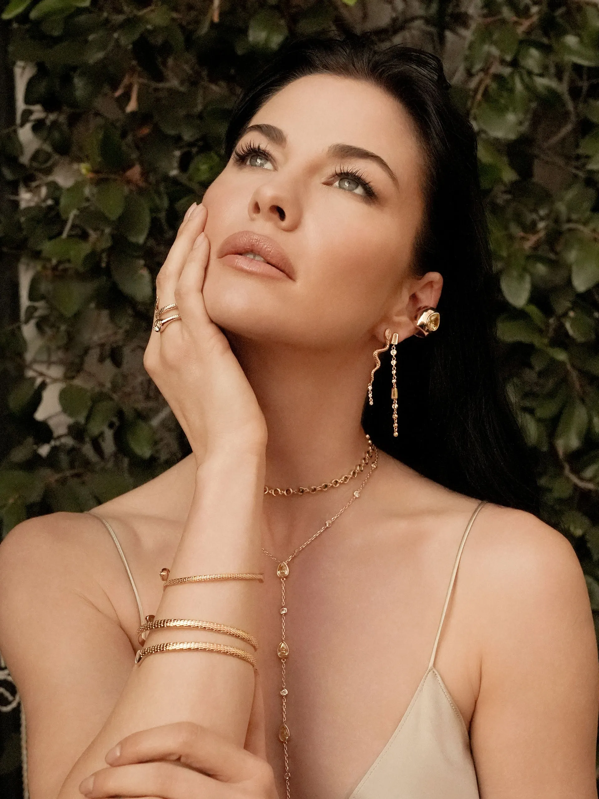 Crystal Linear Earrings