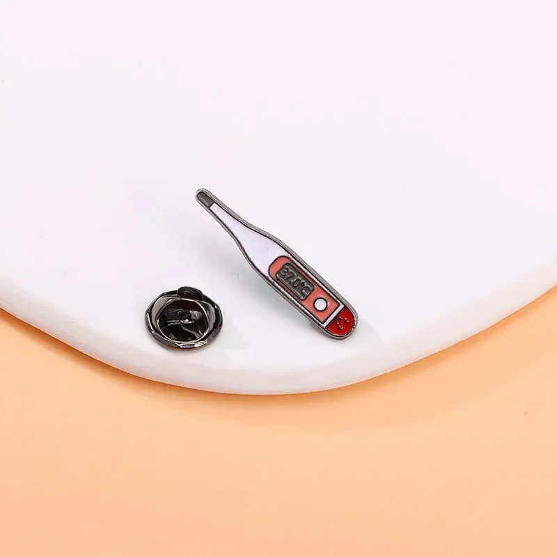 Cute Cartoon Medical Items Collection Enamel Brooch Creative