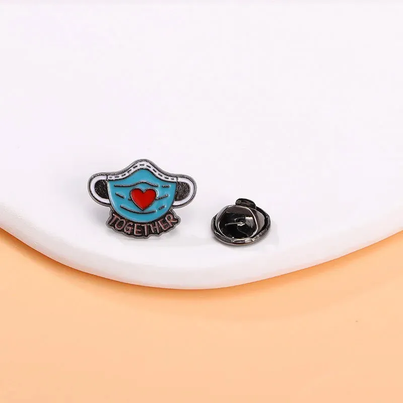 Cute Cartoon Medical Items Collection Enamel Brooch Creative