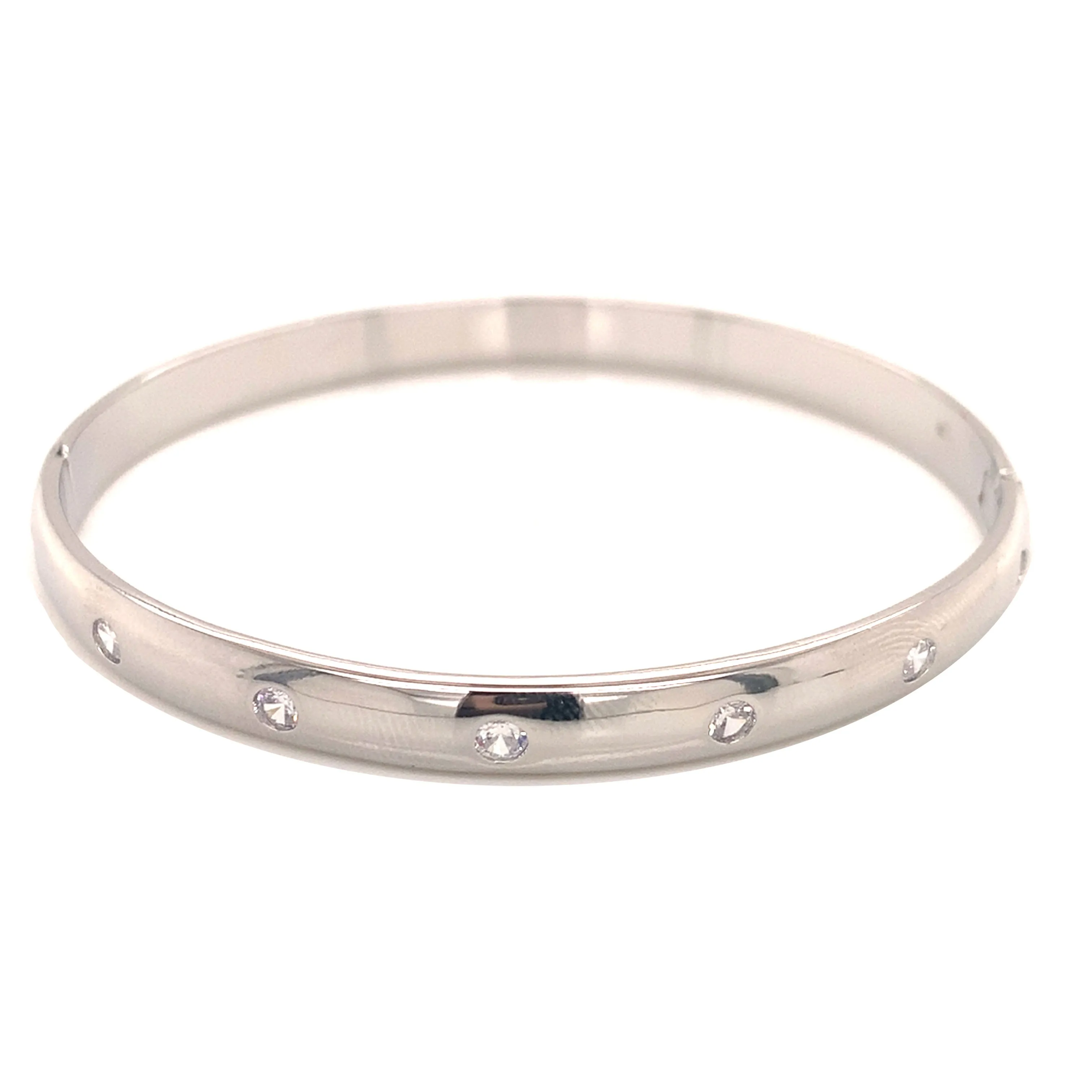 CZ Bangle Bracelet