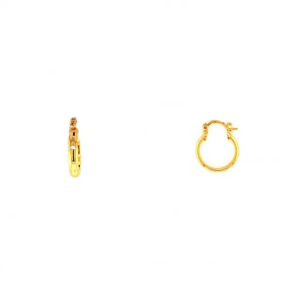Dainty Gold Hoops