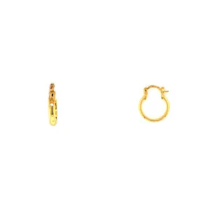 Dainty Gold Hoops