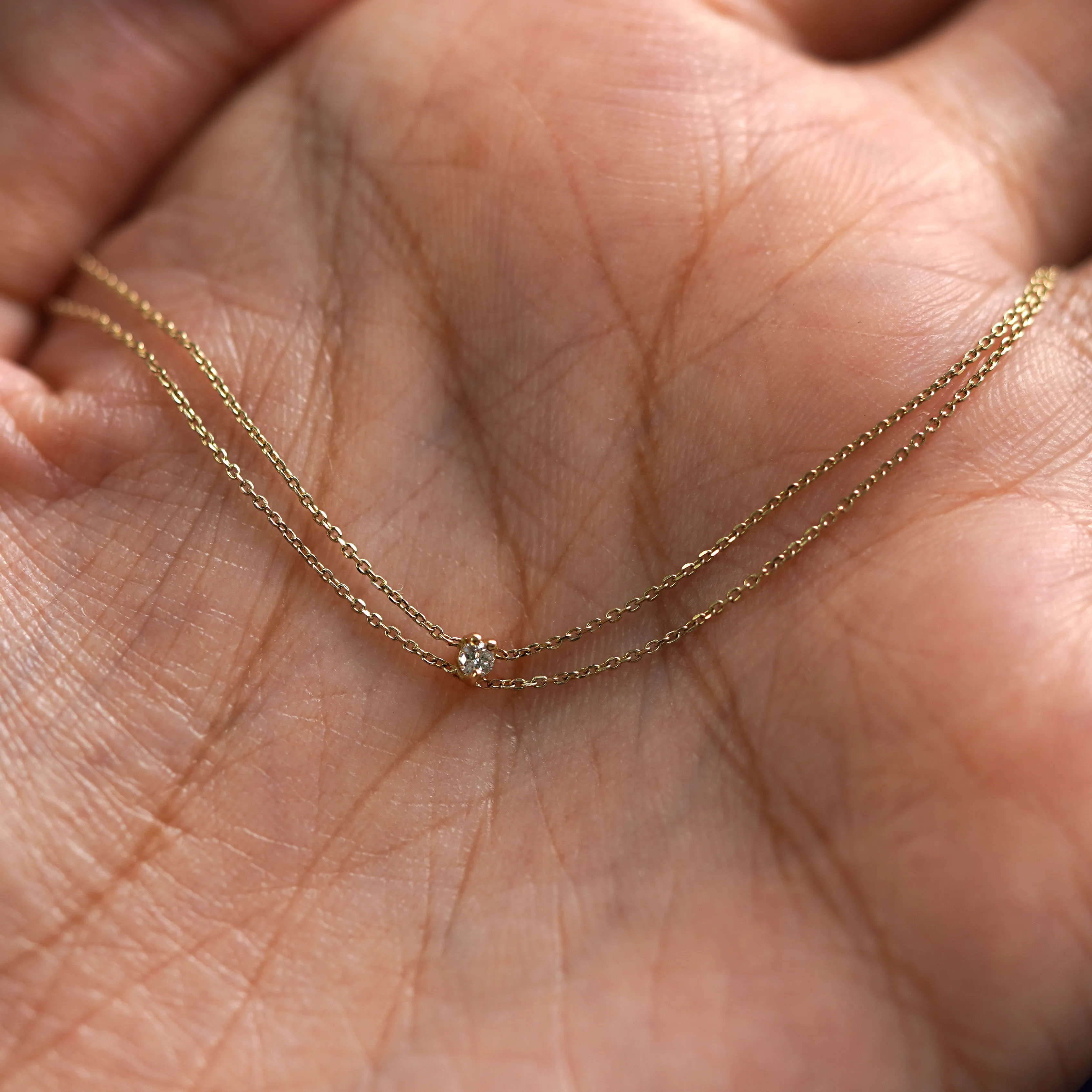 Diamond Cable Bracelet