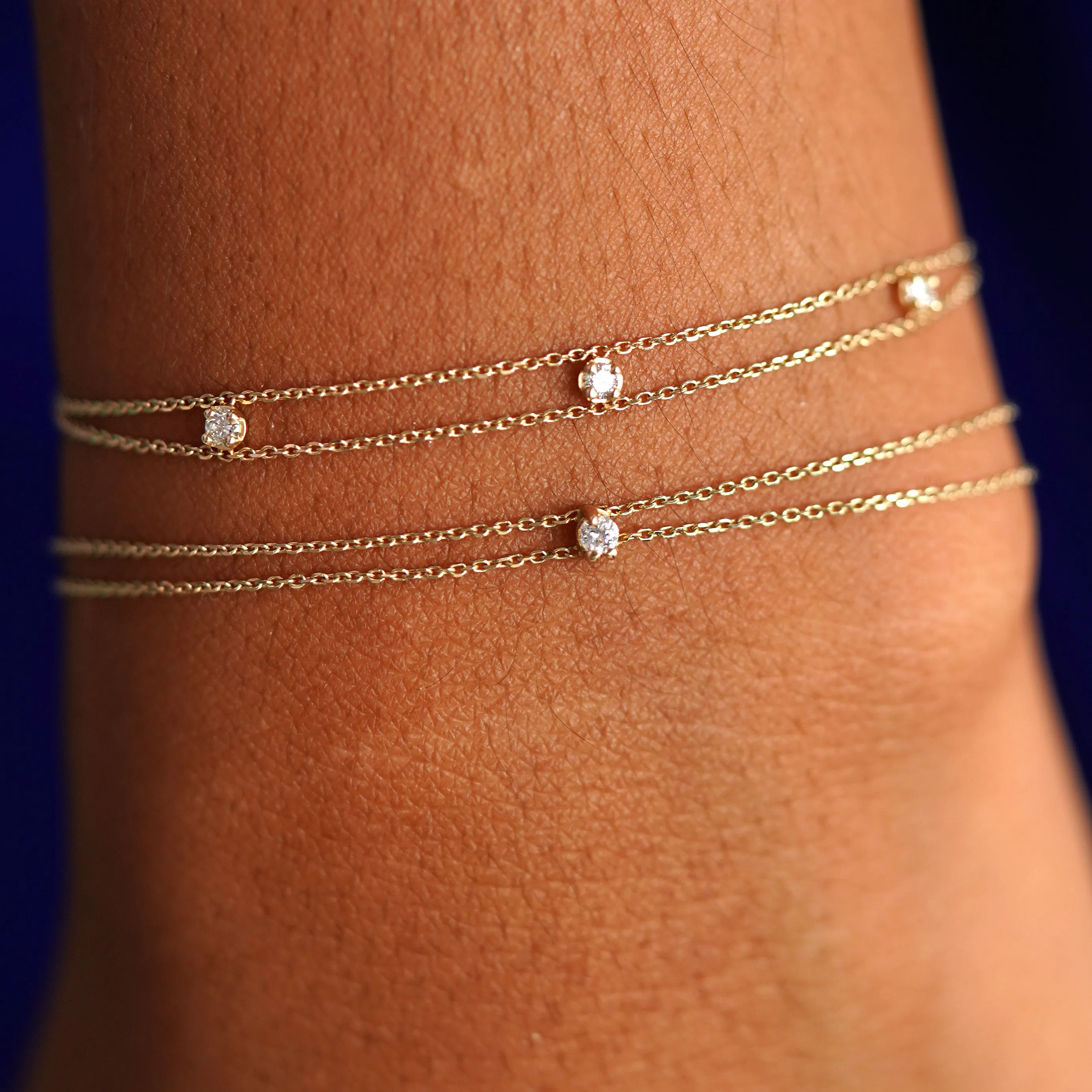 Diamond Cable Bracelet
