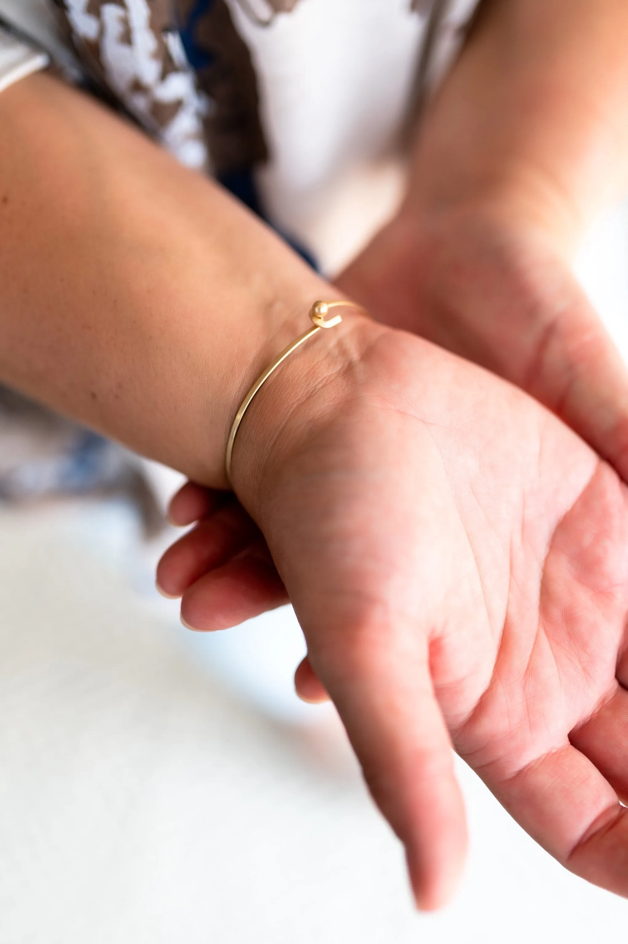 Do A Good Turn Snake Print Bracelet