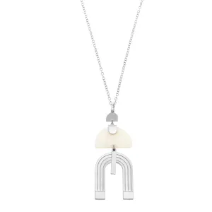 Dominica Necklace in Silver