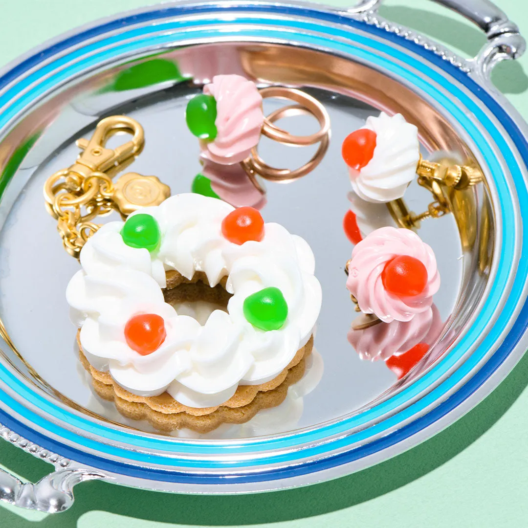 Drained Cherry Cake Necklace (Milk)【Japan Jewelry】