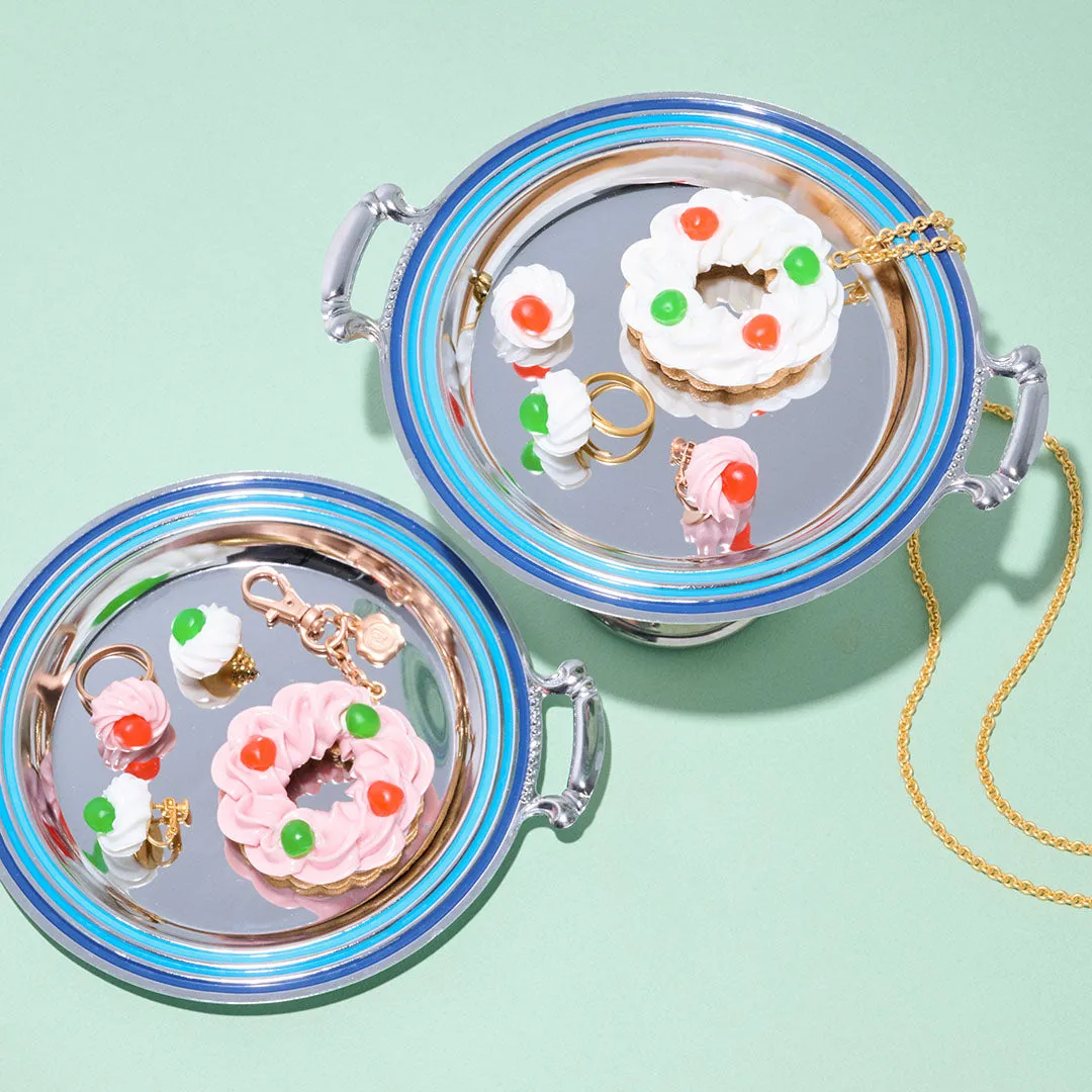 Drained Cherry Cake Necklace (Milk)【Japan Jewelry】