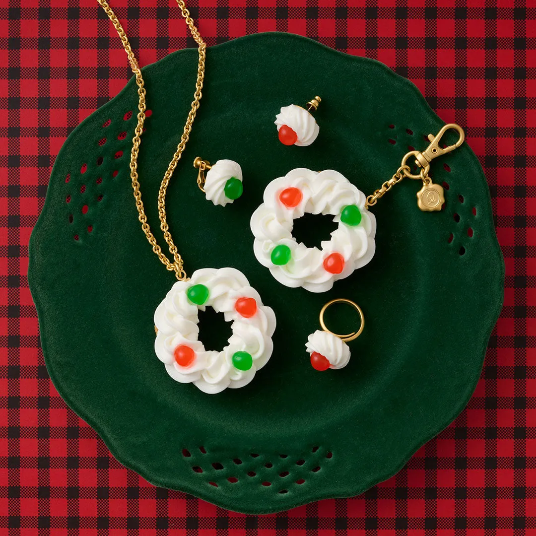 Drained Cherry Cake Necklace (Milk)【Japan Jewelry】