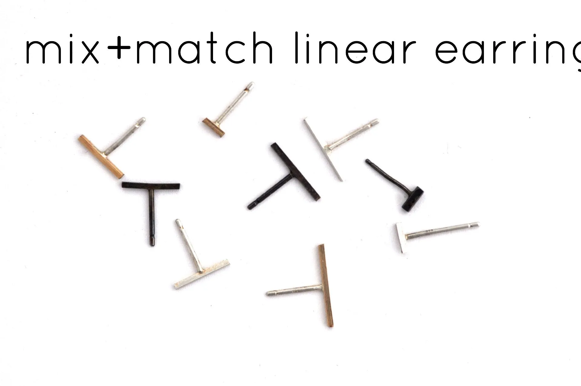earrings / studs MIX MATCH