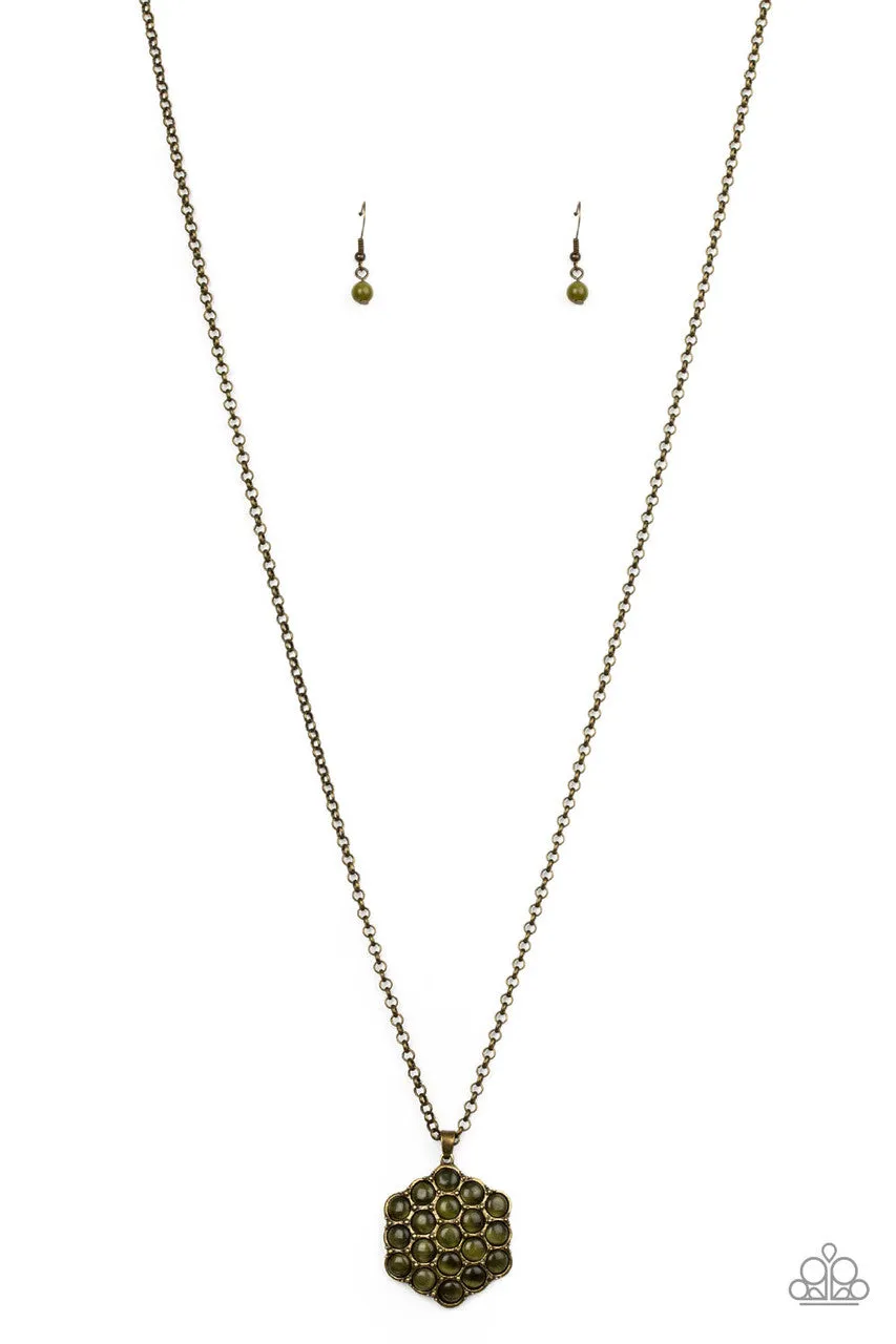 East Coast Elixir Green Paparazzi Necklace