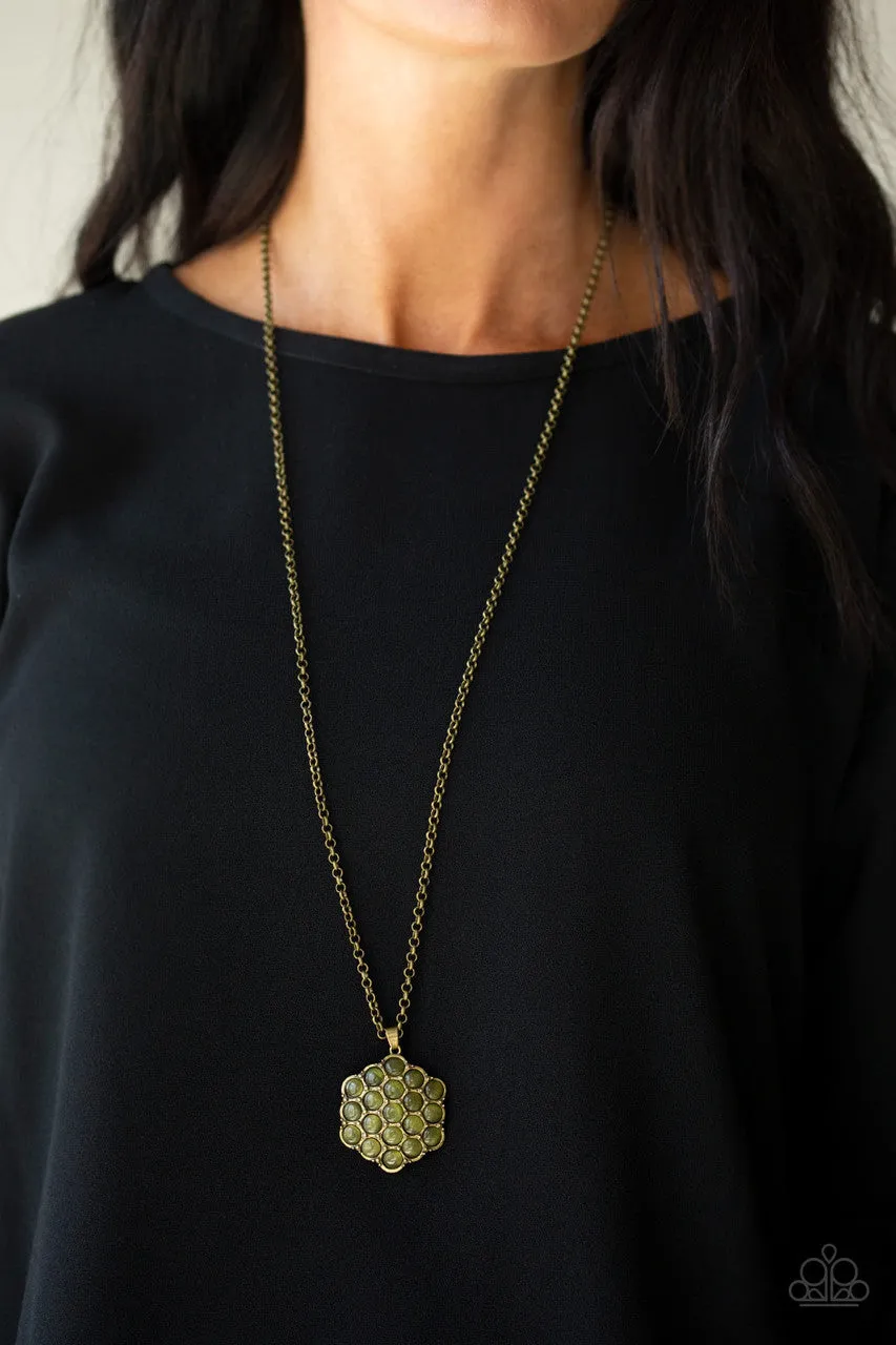 East Coast Elixir Green Paparazzi Necklace