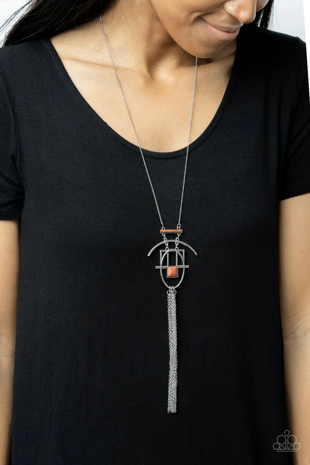 Eco Echoes - Brown Necklace