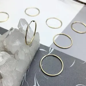 Endless Hoop Earrings
