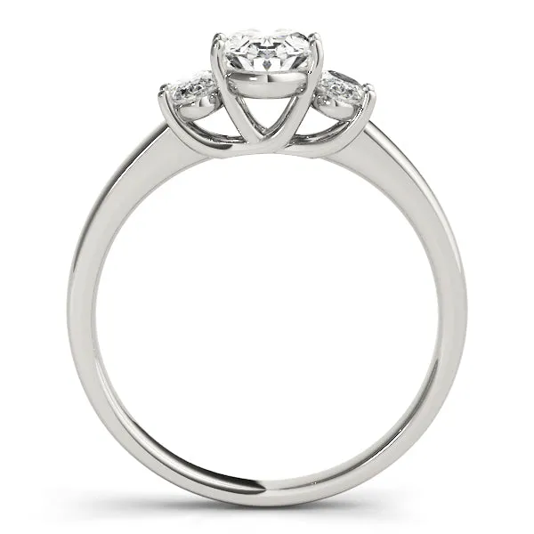 Engagement Rings 3 Stone Oval - TN82943