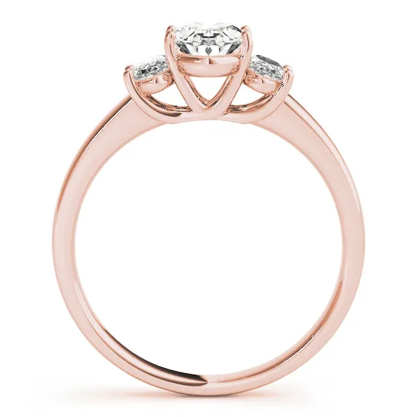 Engagement Rings 3 Stone Oval - TN82943