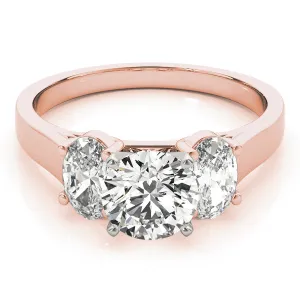 Engagement Rings 3 Stone Oval - TN83439
