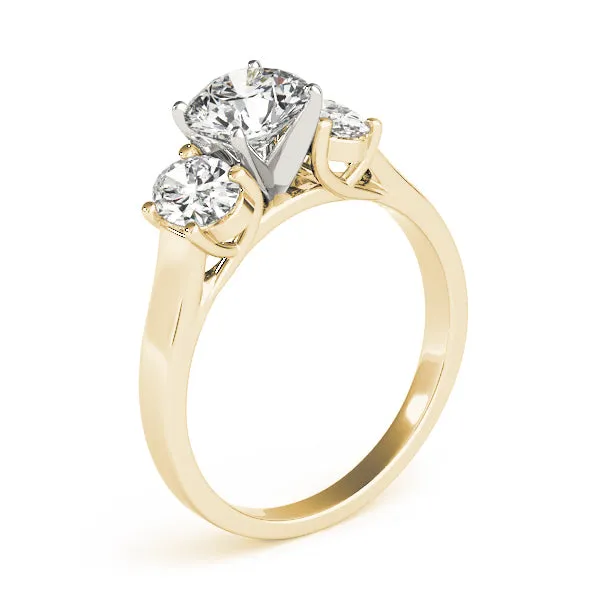 Engagement Rings 3 Stone Oval - TN83439