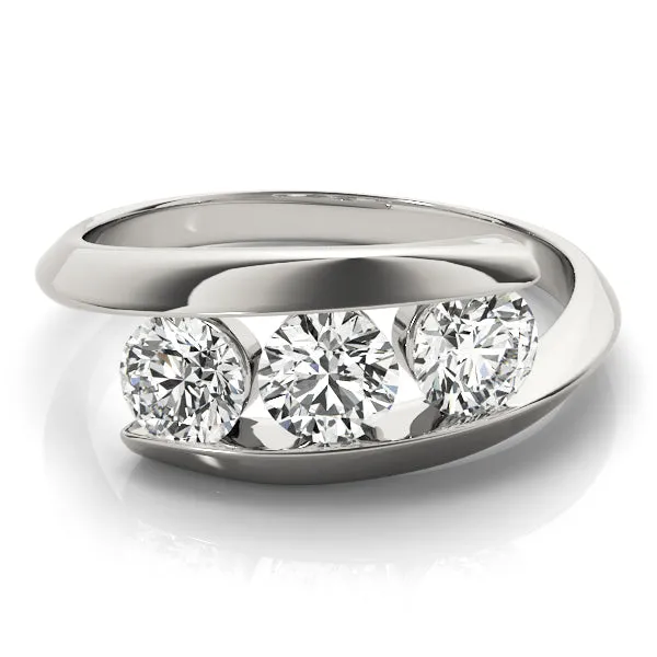 Engagement Rings 3 Stone Round - TN83773