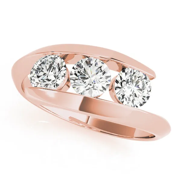 Engagement Rings 3 Stone Round - TN83773