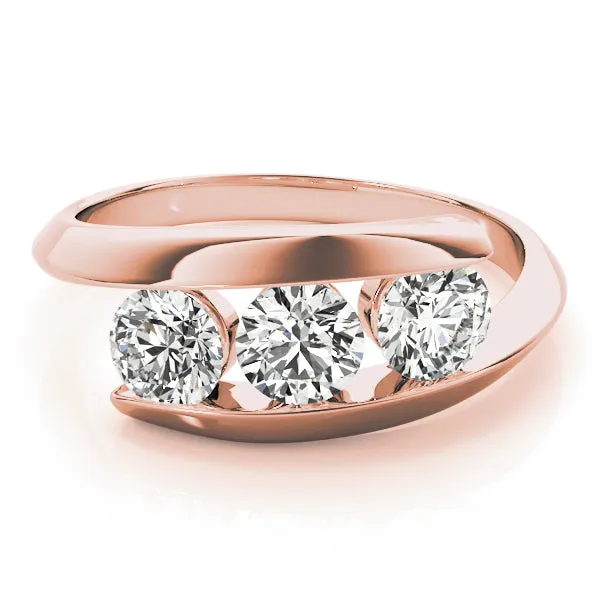 Engagement Rings 3 Stone Round - TN83773