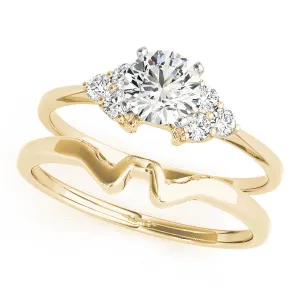 Engagement Rings Cluster Sides - TN50240-E