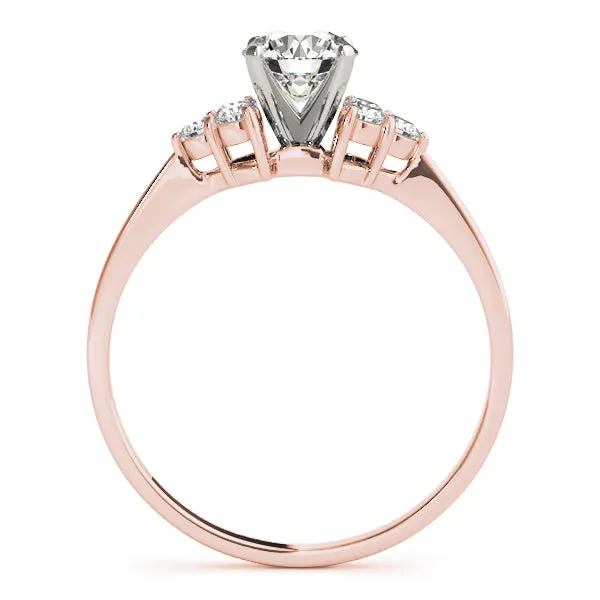 Engagement Rings Cluster Sides - TN50240-E