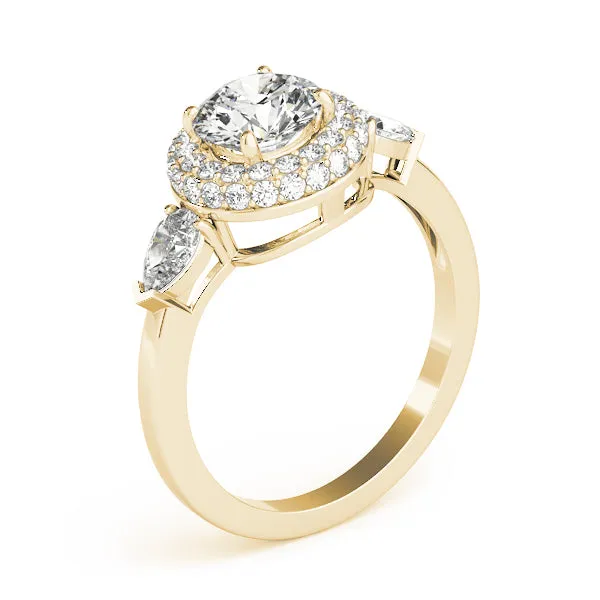 Engagement Rings Halo Round - TN84118