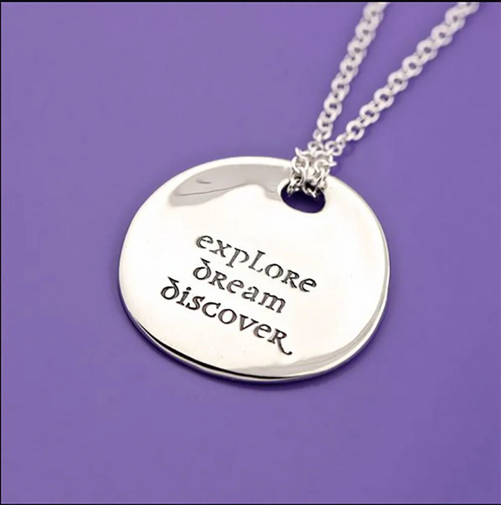 Explore Dream Discover - Mark Twain Necklace