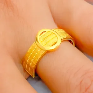 Exquisite Charming Turkish 22k Gold Ring