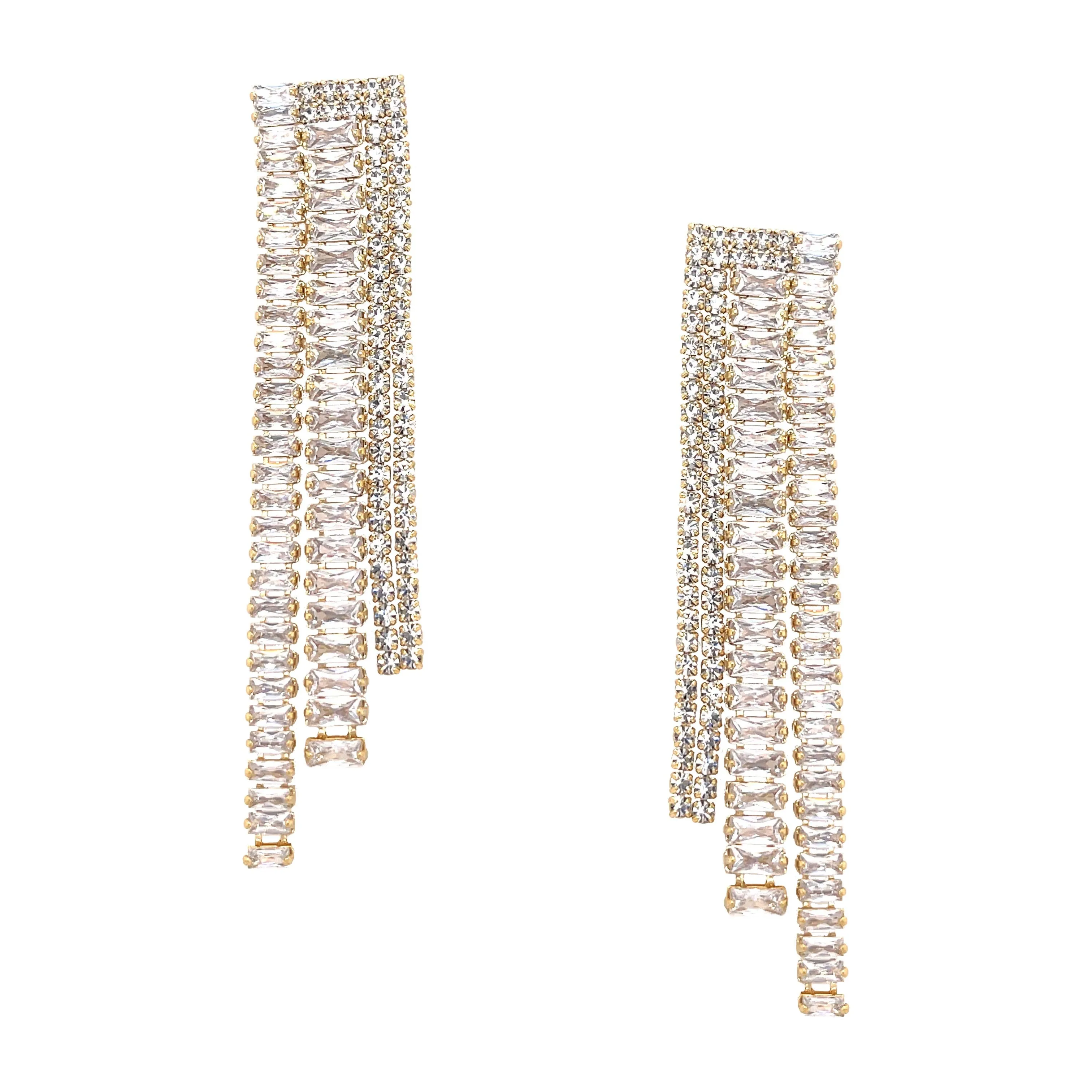 Faux Linear Earrings