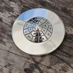 Finnish Modernist Silver Brooch by Elis Kauppi & Kupittaan Kulta