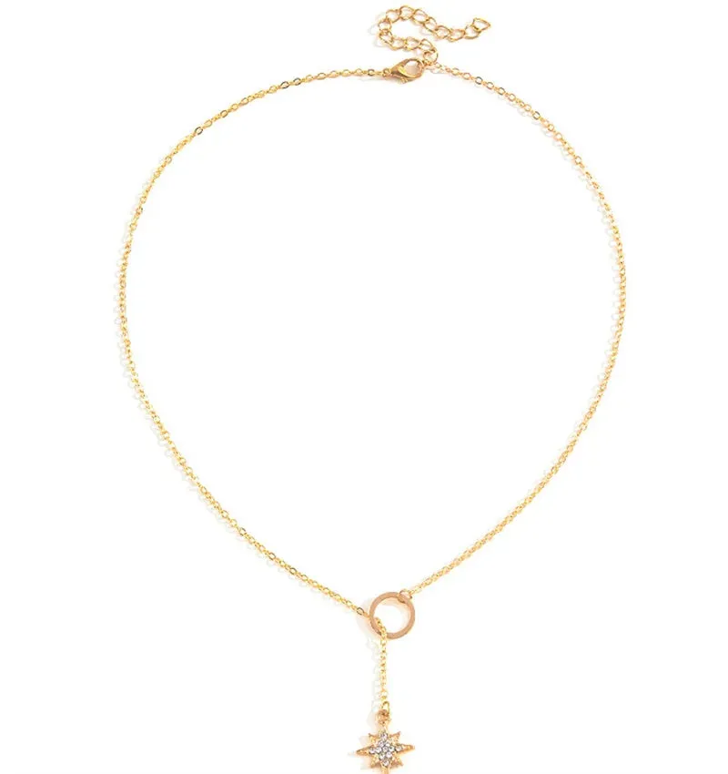 Flat Snake Clavicle Chain Necklace for Male Creative V Shape Pendant Choker Jewelry Accessories Steampunk Men