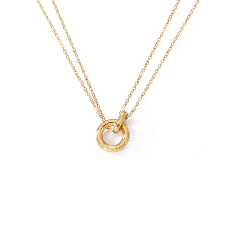 Flat Snake Clavicle Chain Necklace for Male Creative V Shape Pendant Choker Jewelry Accessories Steampunk Men