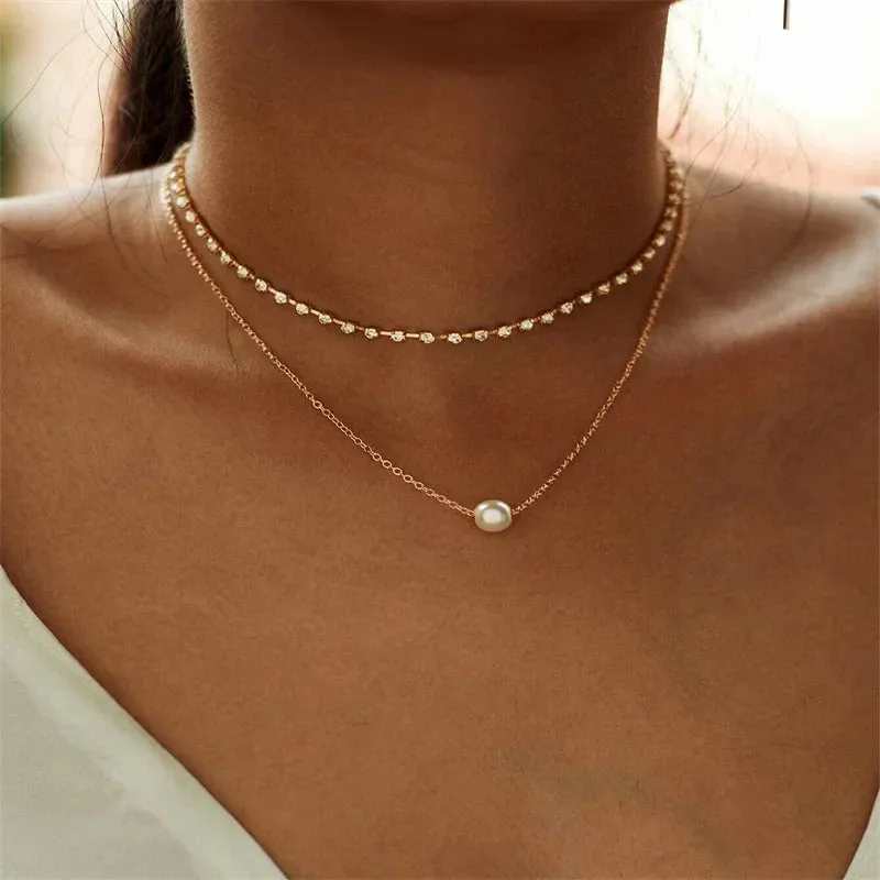 Flat Snake Clavicle Chain Necklace for Male Creative V Shape Pendant Choker Jewelry Accessories Steampunk Men