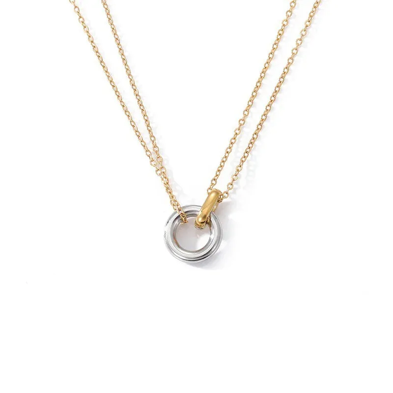 Flat Snake Clavicle Chain Necklace for Male Creative V Shape Pendant Choker Jewelry Accessories Steampunk Men