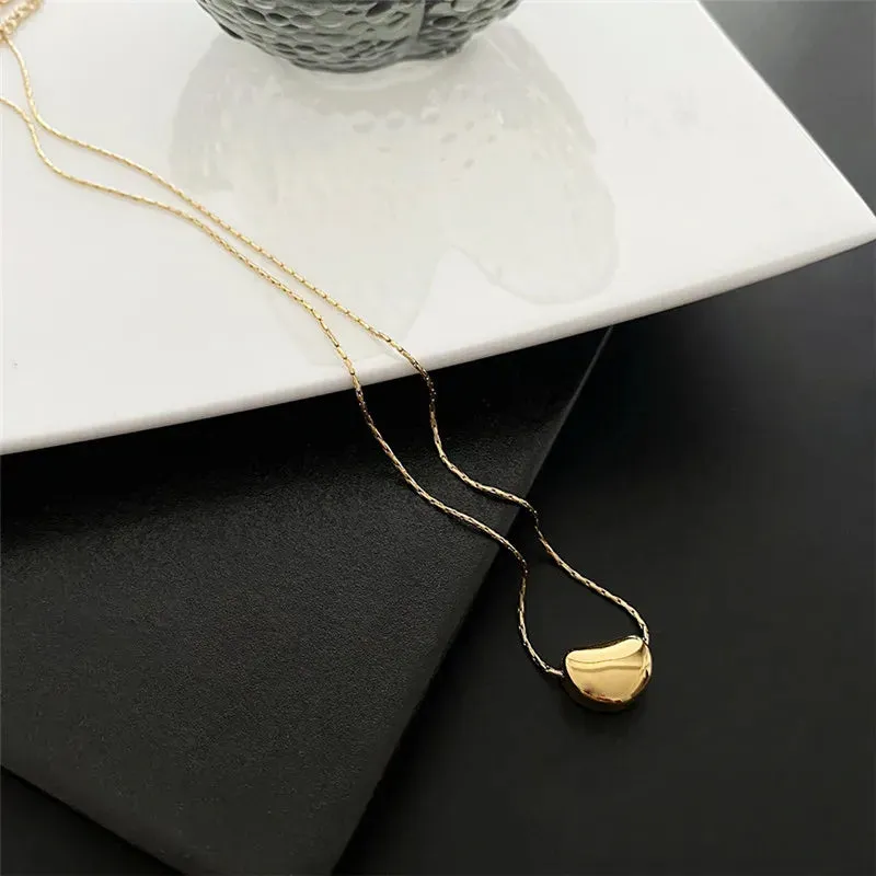 Flat Snake Clavicle Chain Necklace for Male Creative V Shape Pendant Choker Jewelry Accessories Steampunk Men