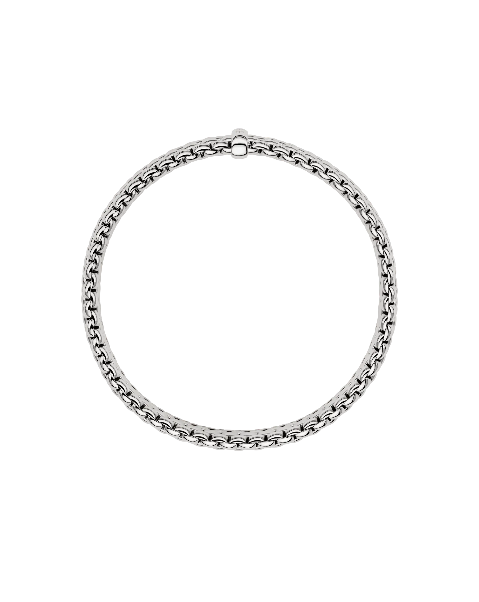 Flex'it bracelet with a white diamond by Fope