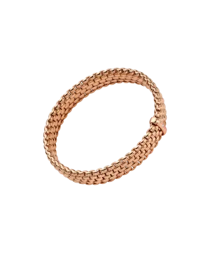 Flex'it bracelet with a white diamond by Fope