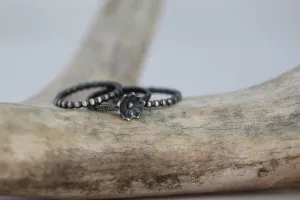 Flower Stacking Ring Set