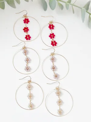 Flower Swing Earrings