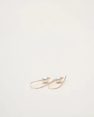freshwater mini pearl earrings
