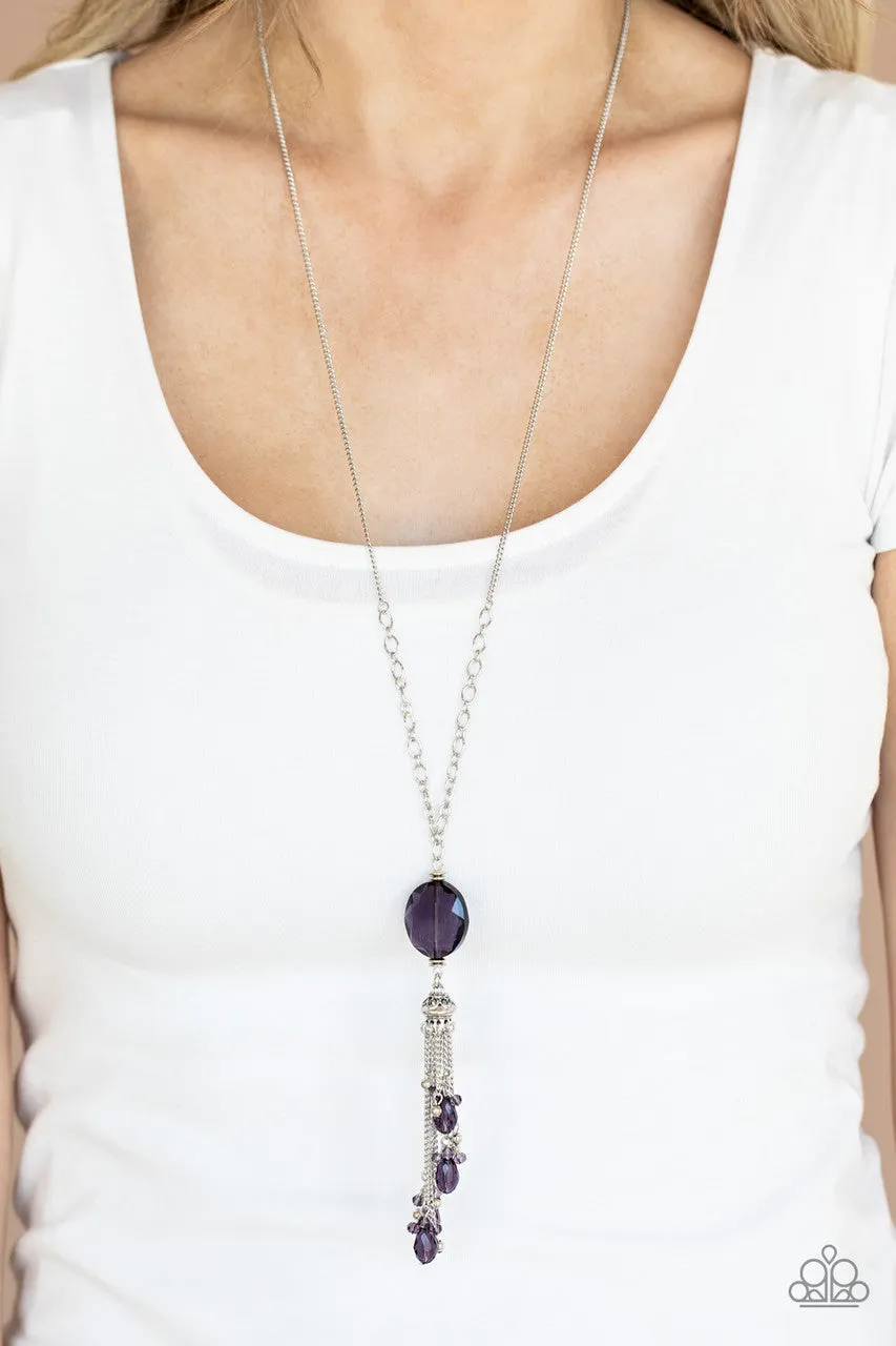 Fringe Flavor Purple Paparazzi Necklace