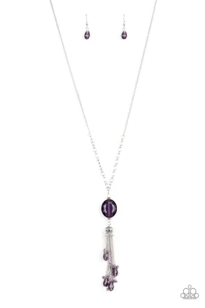 Fringe Flavor Purple Paparazzi Necklace