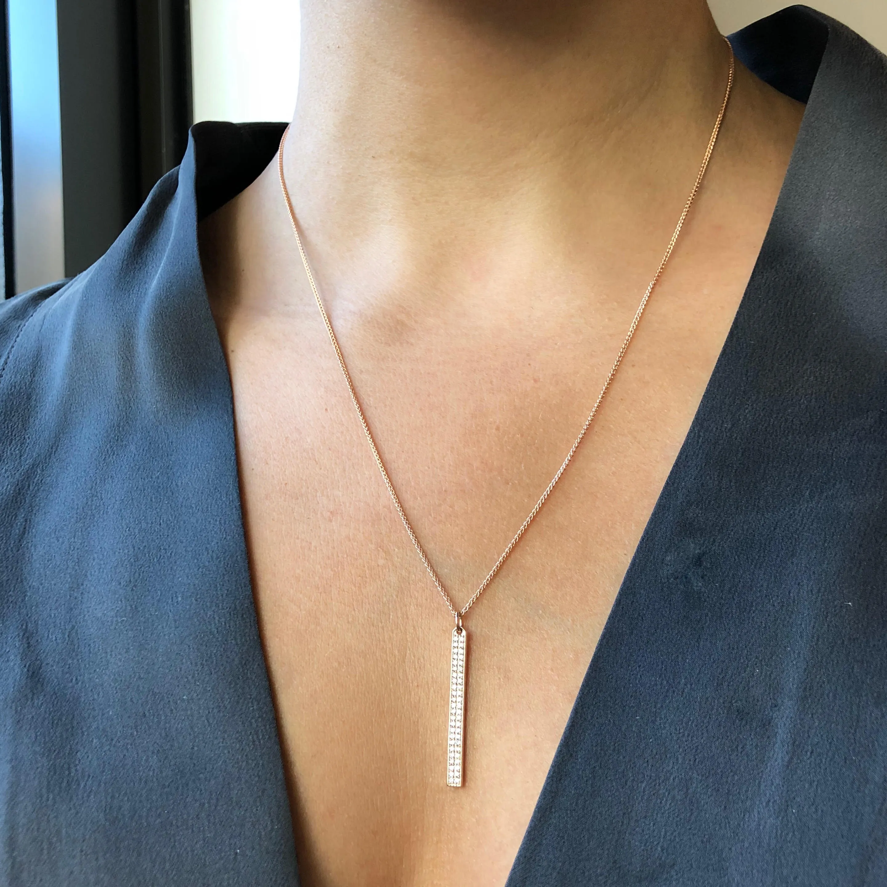 Gaia Pavé Necklace